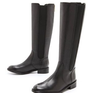 Tory Burch Black Christy Riding Boots